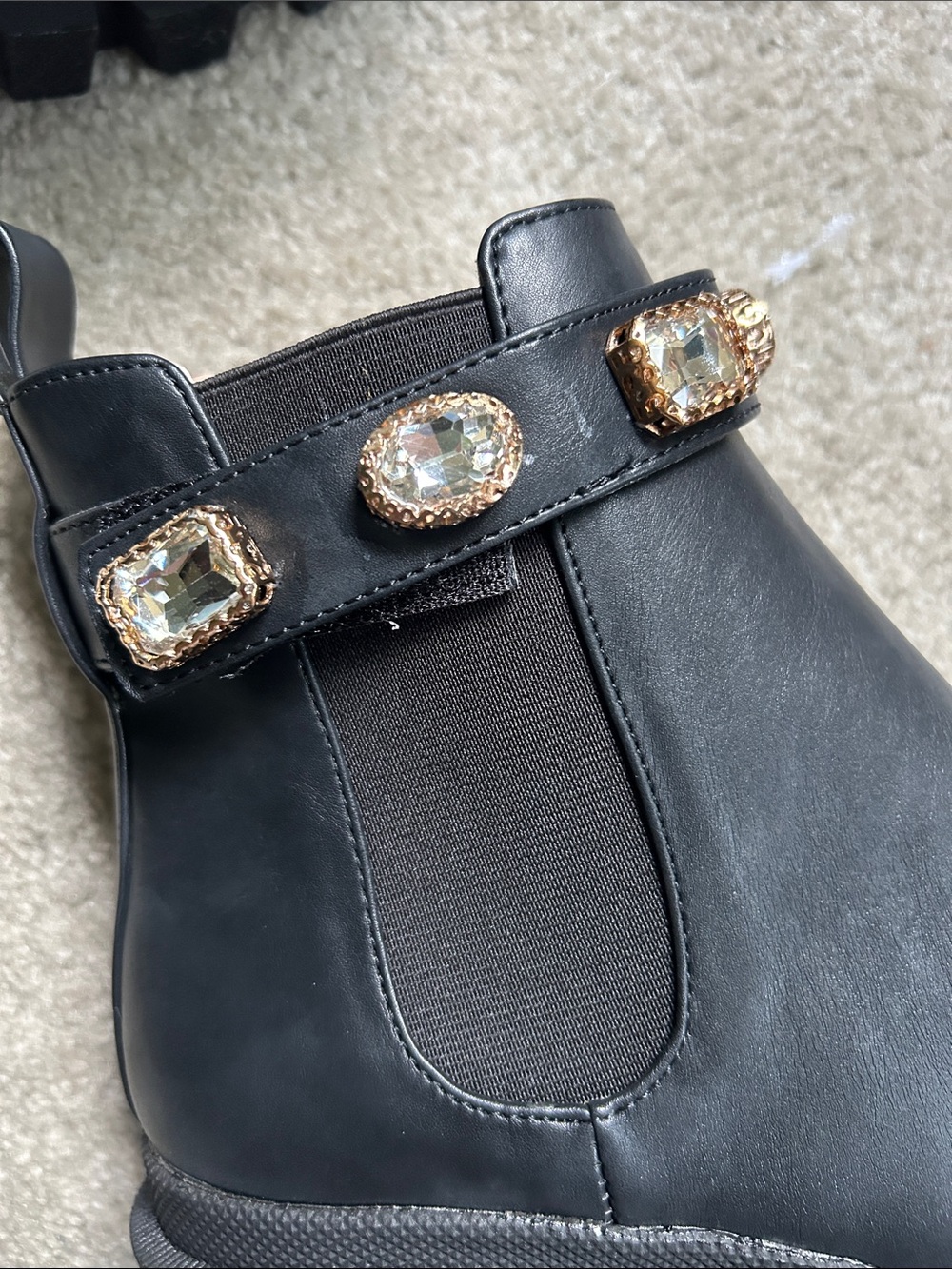 Steve Madden Amulet Black Boots - Picture 7 of 9